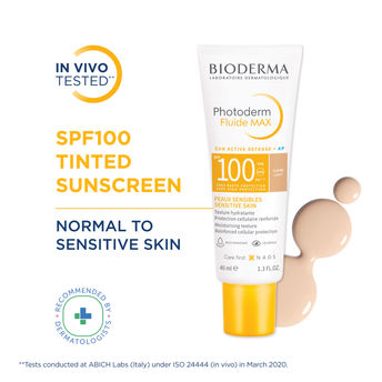 Bioderma Photoderm Fluide Max SPF 100 PA++++ Tinted Sunscreen