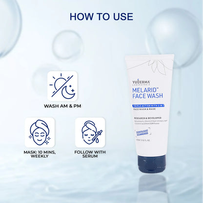Melarid Triple Action Face Wash & Mask
