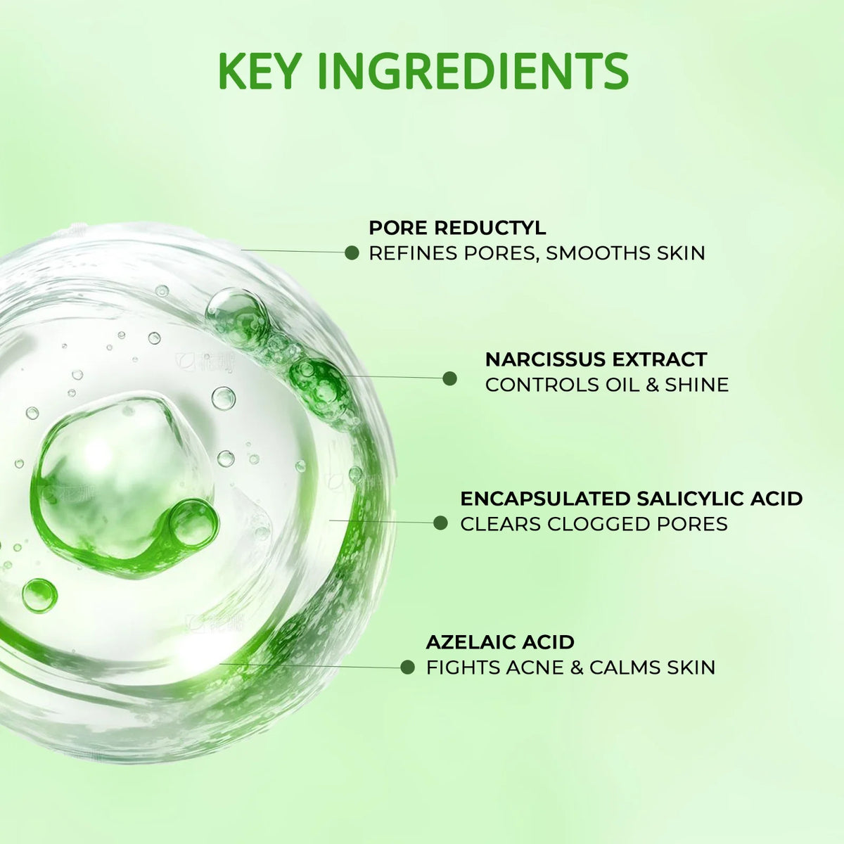 Yuderma Sebalex Acne Creamish Gel